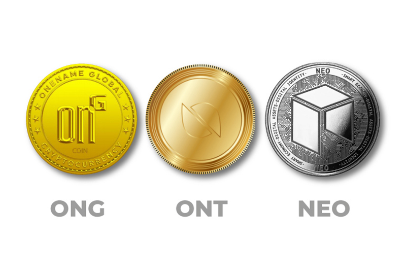 سکه ONG، ONT و NEO